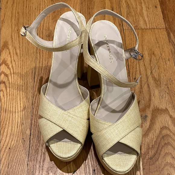 Tuckernuck Raffia Pippa Platform Sandals - Picture 6 of 12